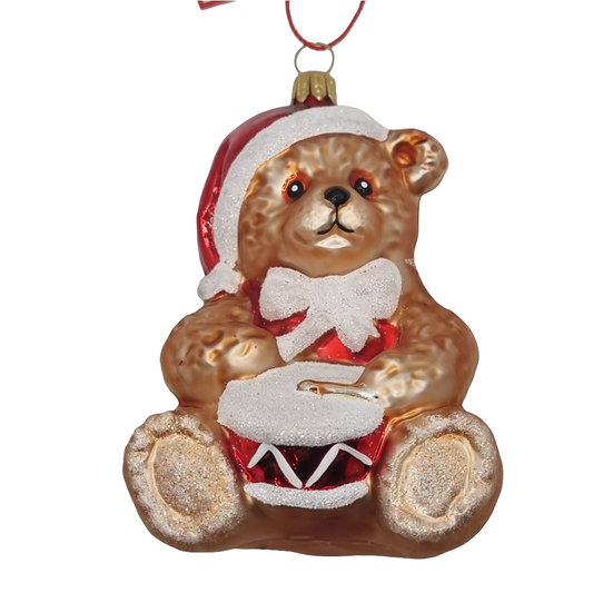 Bear drum santa (Q)