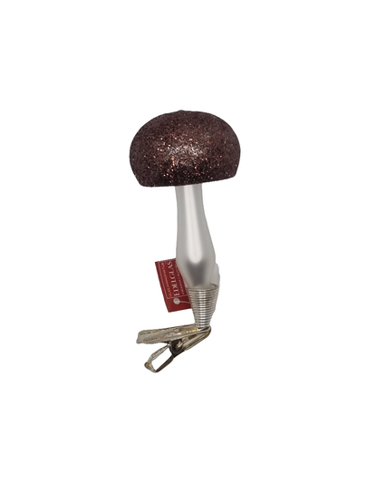 Mushroom Clip with Sparkle Top (D)