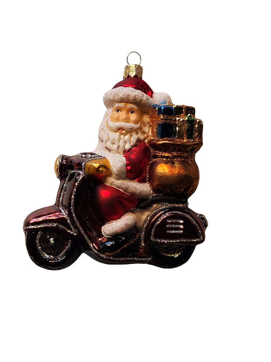 Santa on Vespa (Y)