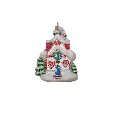 House Large Snowman Santa (U)