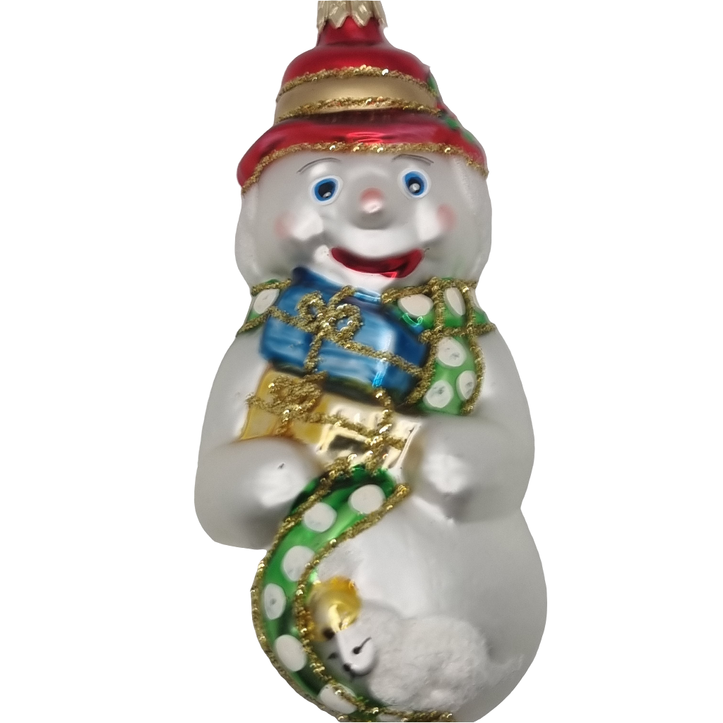 Snowman with presents (J)