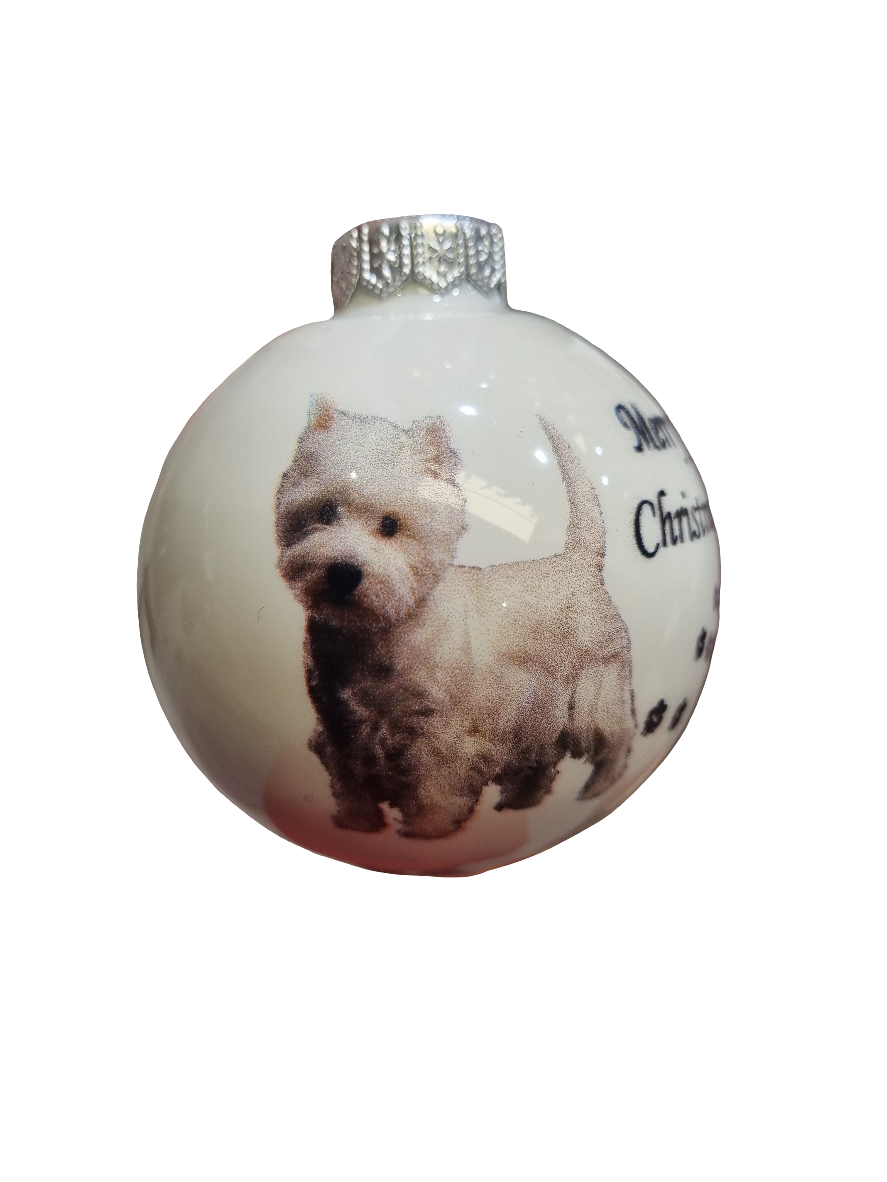 Baubles | Merry Christmas Dog (F)