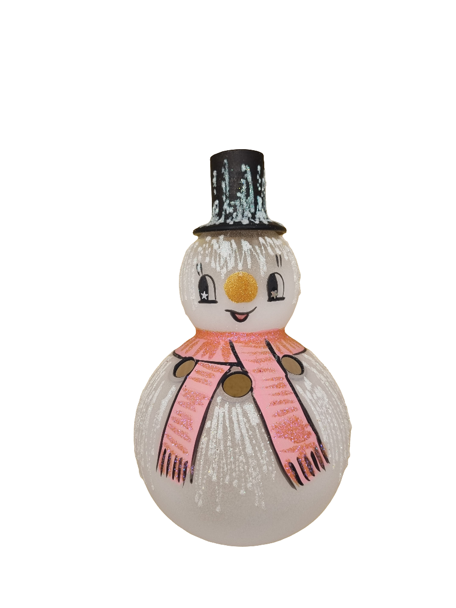 Snowman Candle Holder