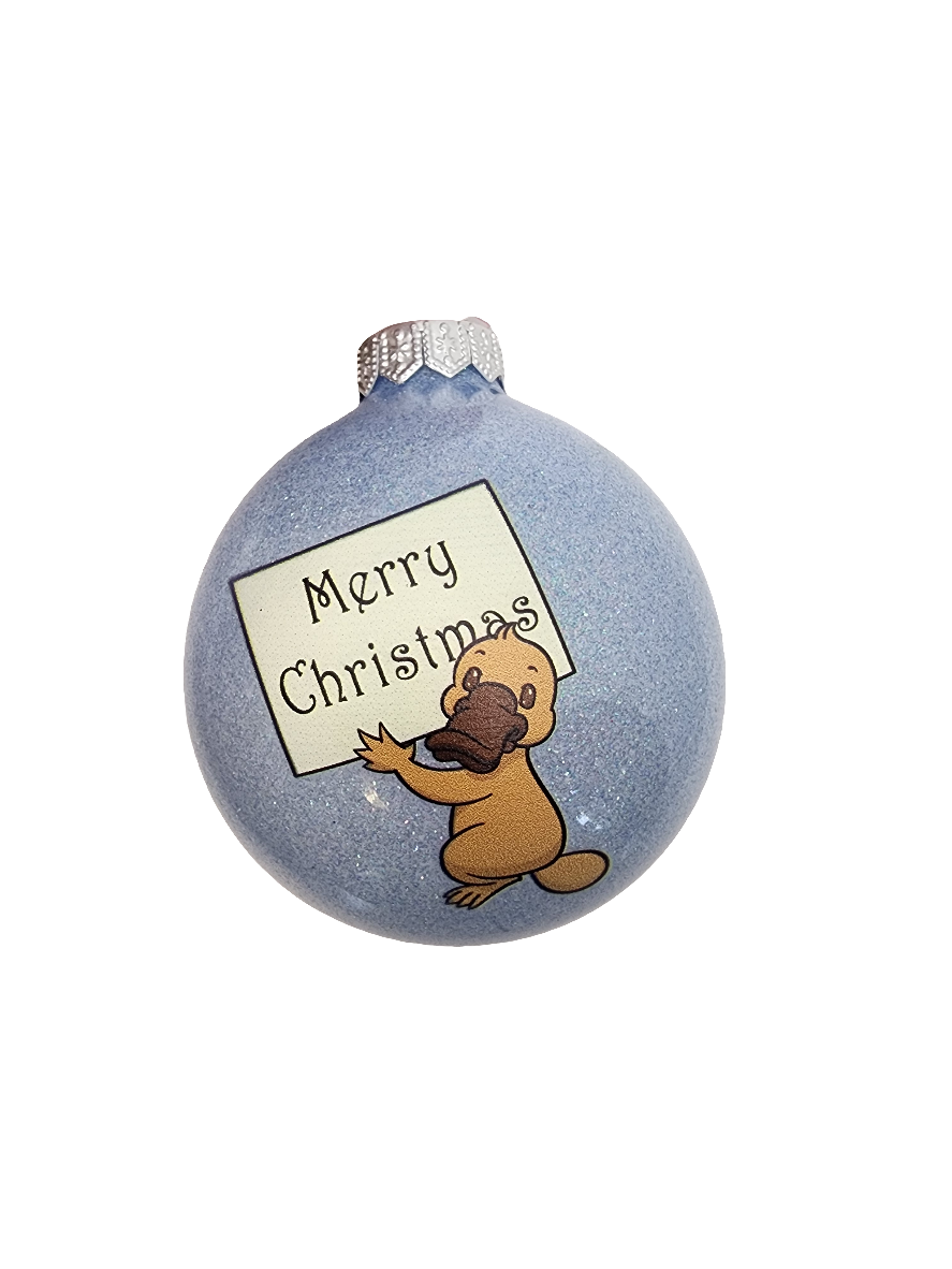 Bauble | Platypus "Merry Christmas" (K)