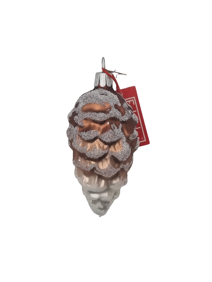 Pinecone large frosted (H)