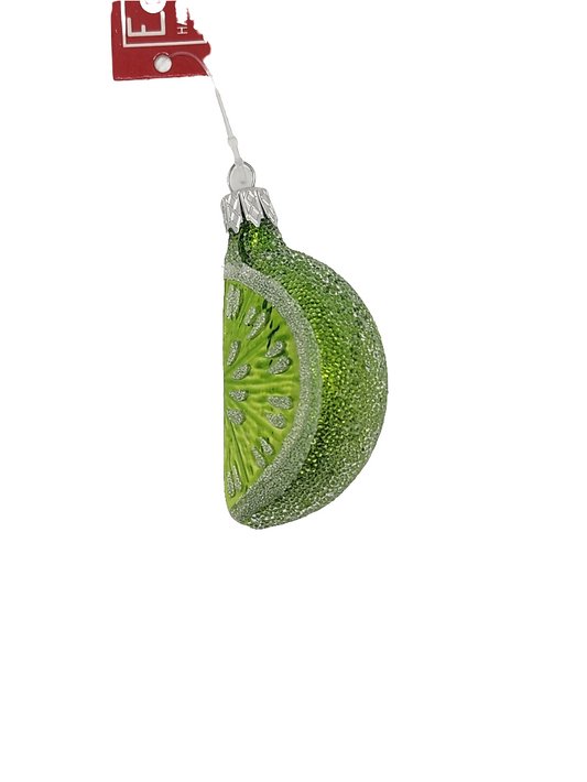 Lime Wedge Sparkly (D)