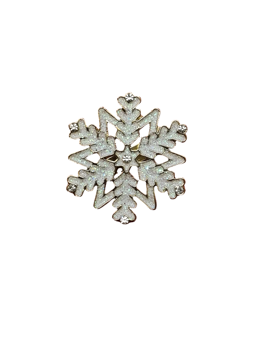 White Snowflake | Brooch V