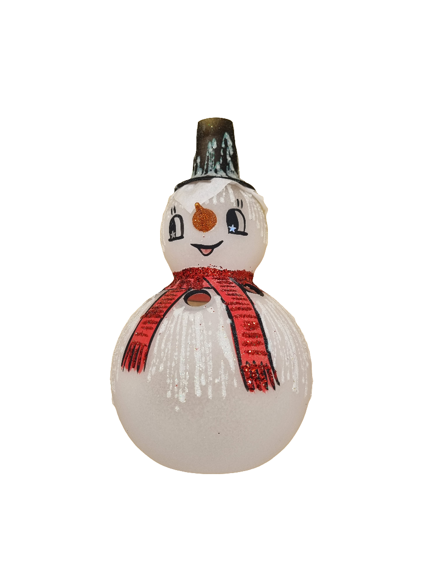 Snowman Candle Holder