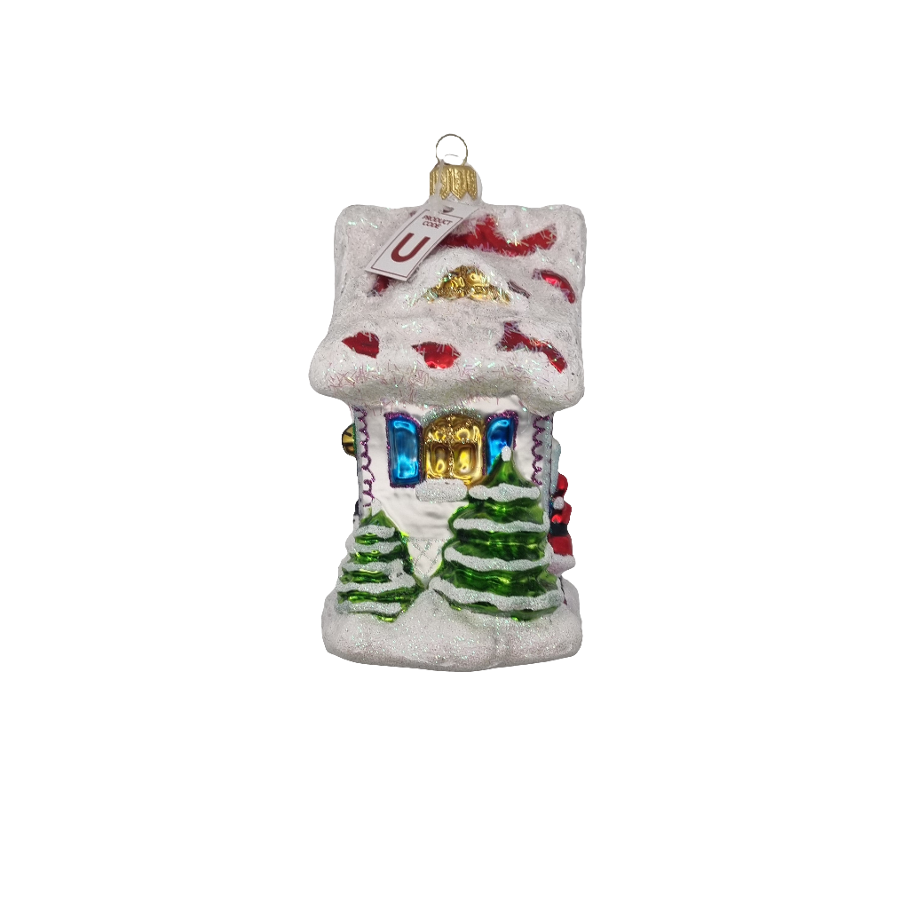 House Large Snowman Santa (U)