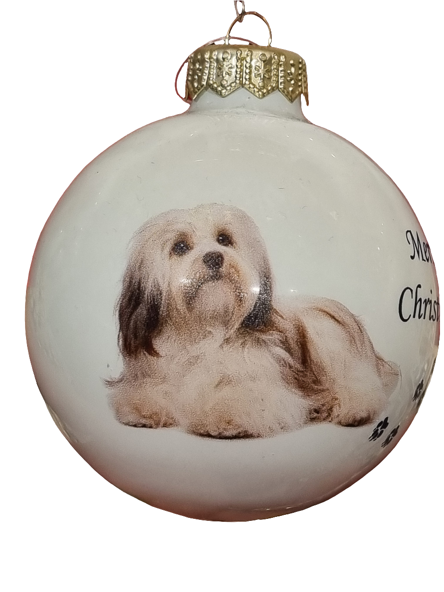 Baubles | Merry Christmas Dog (F)