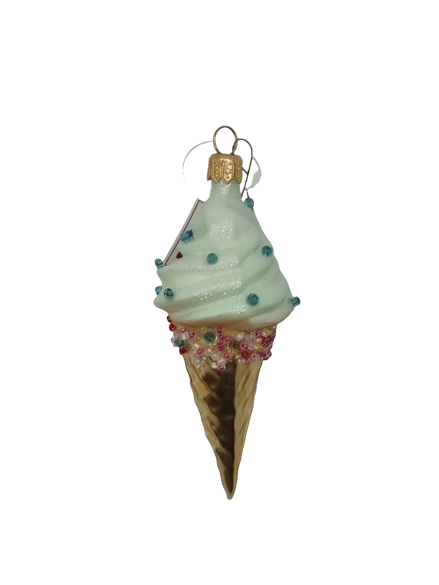 Ice cream cone bejeweled (P)