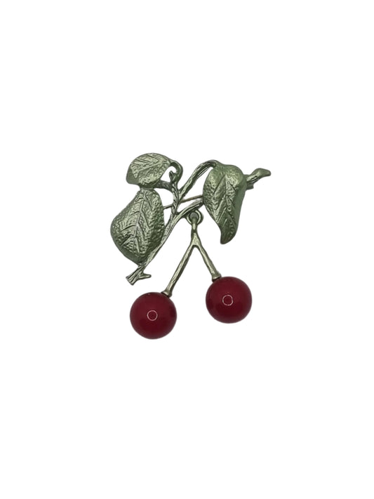 European Glass Christmas ornament of a Pearl Tree | Brooch VI