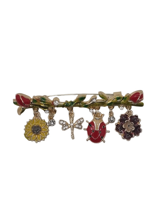 European Glass Christmas ornament of a July | Brooch V (Copy)