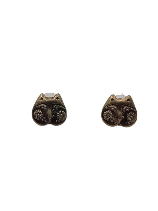 European Glass Christmas ornament of a Cats | Earrings