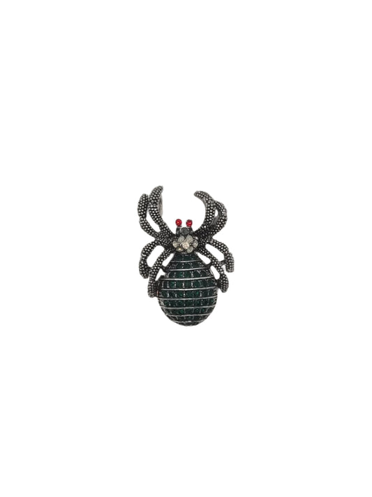 European Glass Christmas ornament of a Spider | Brooch IV