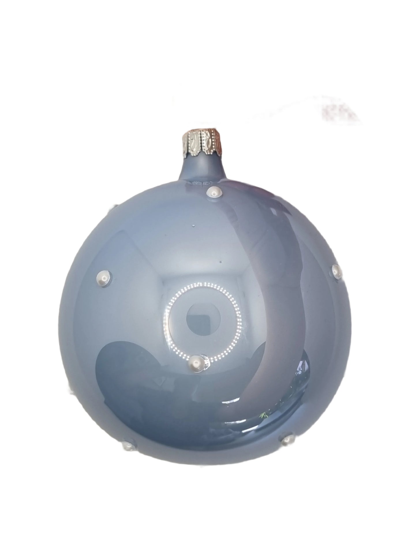 European Glass Christmas ornament of a Feb 2025