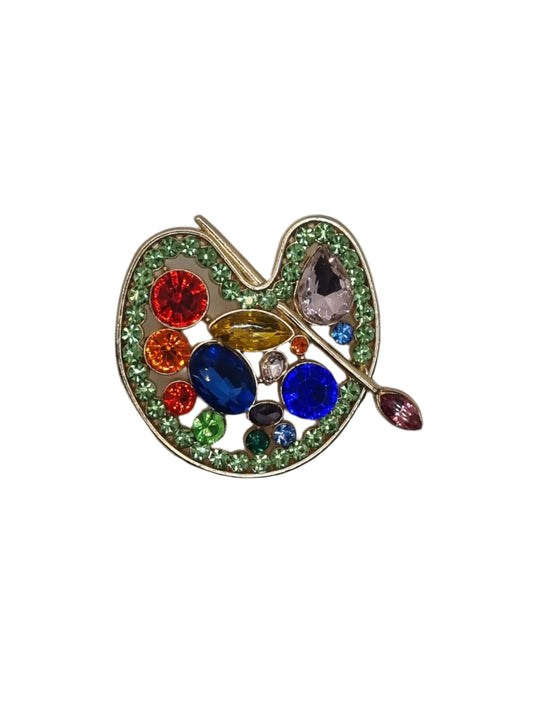 European Glass Christmas ornament of a Pearl Tree | Brooch VI