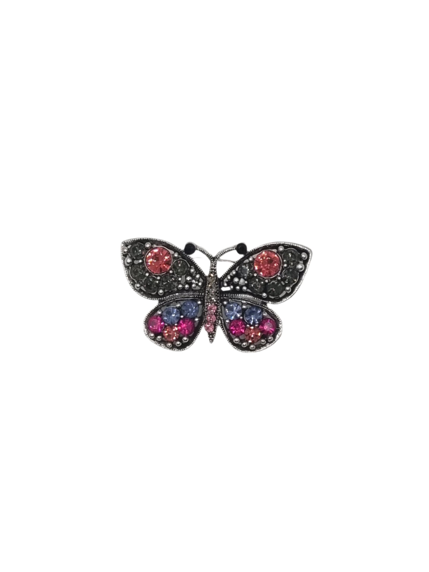 European Glass Christmas ornament of a Colourful Butterfly | Brooch IV