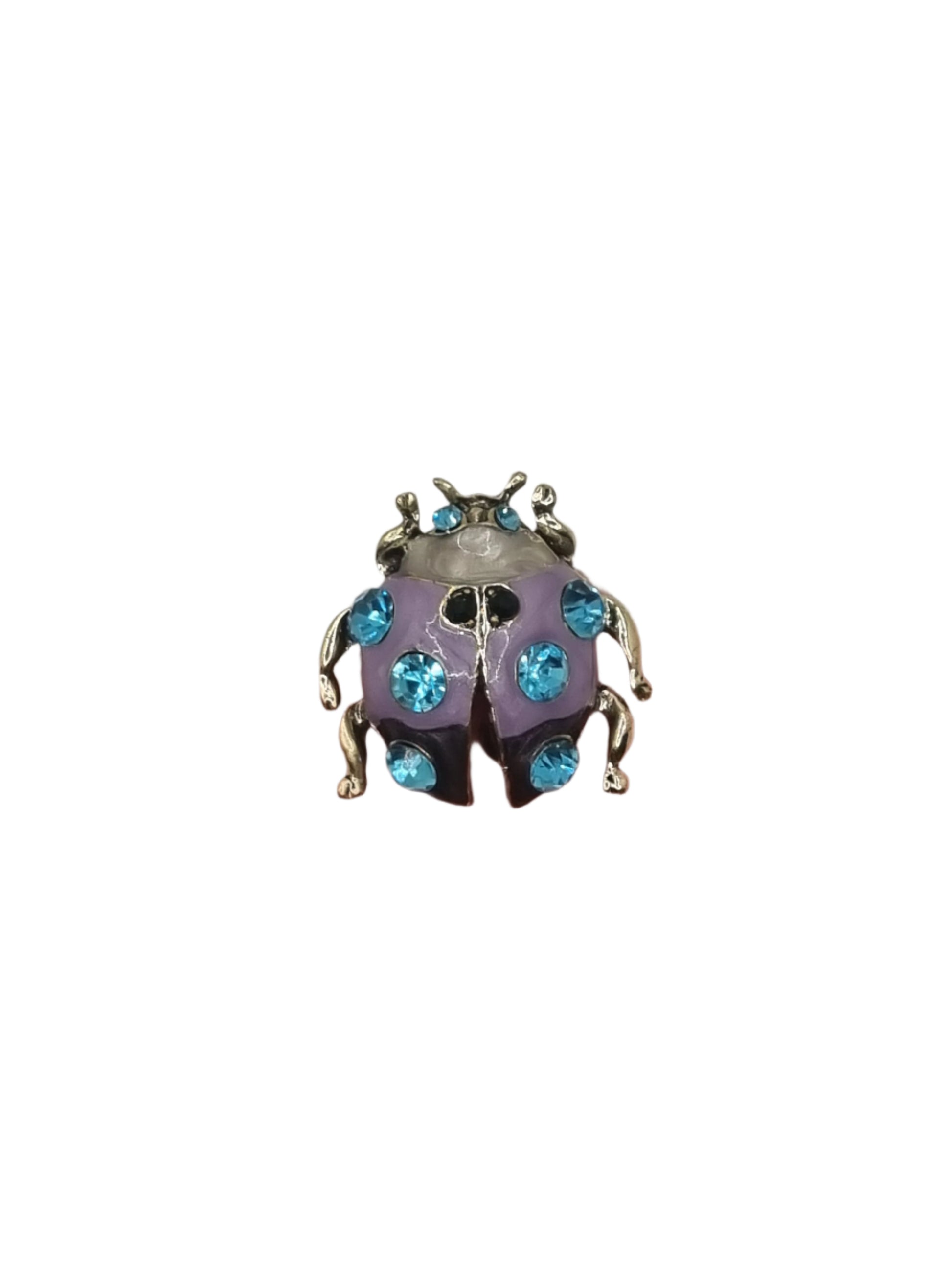 European Glass Christmas ornament of a Beetle | Brooch IV