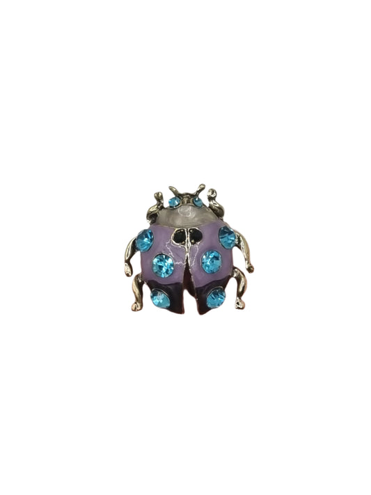 European Glass Christmas ornament of a Beetle | Brooch IV