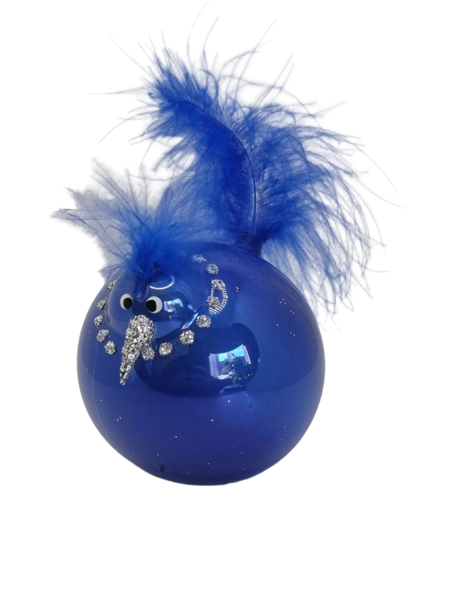 European Glass Christmas ornament of a Feb 2025