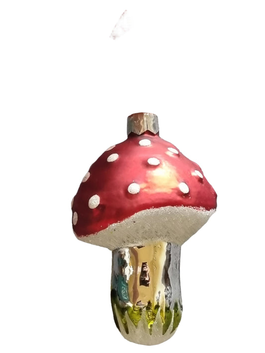 European Glass Christmas ornament of a Feb 2025