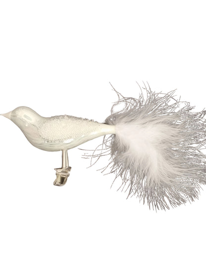 Birds on Clip (I) | Large Feather Tail