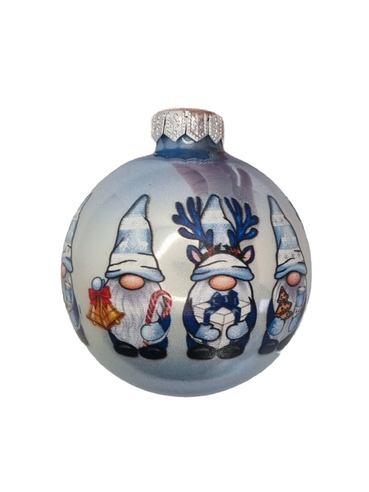 European Glass Christmas ornament of a Feb 2025