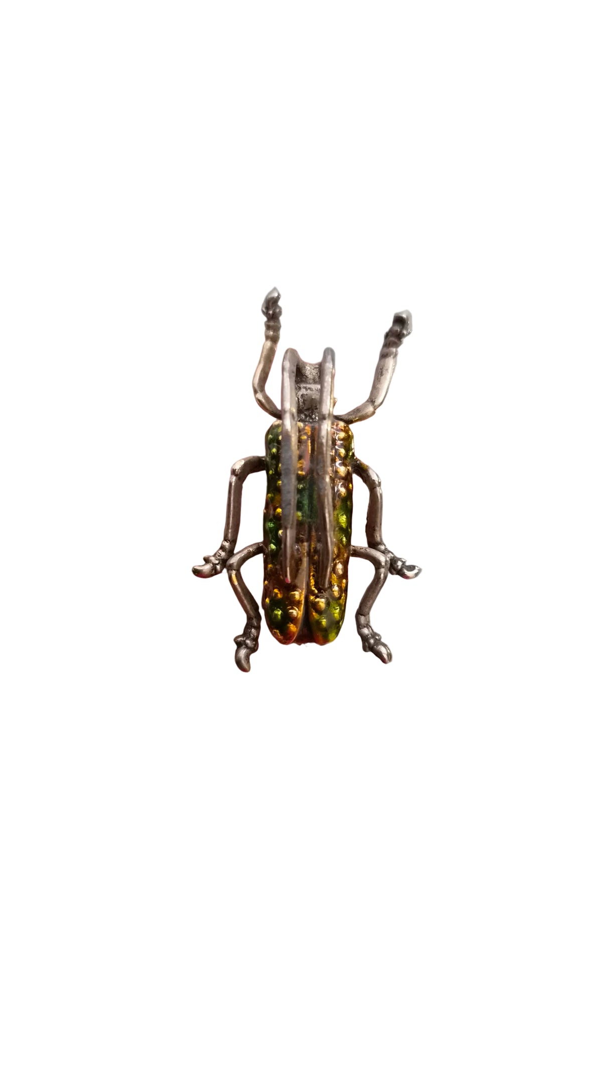 Green Longhorn Beetle | Brooch IV
