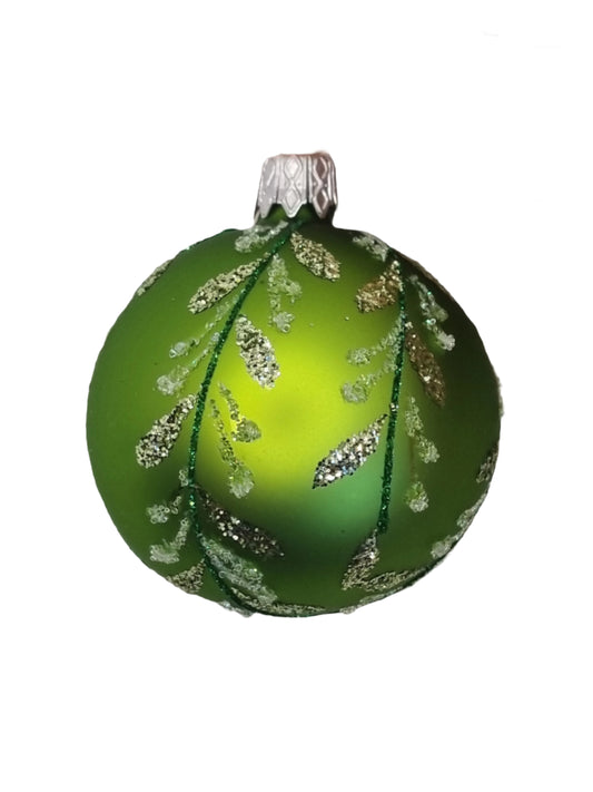 European Glass Christmas ornament of a Feb 2025