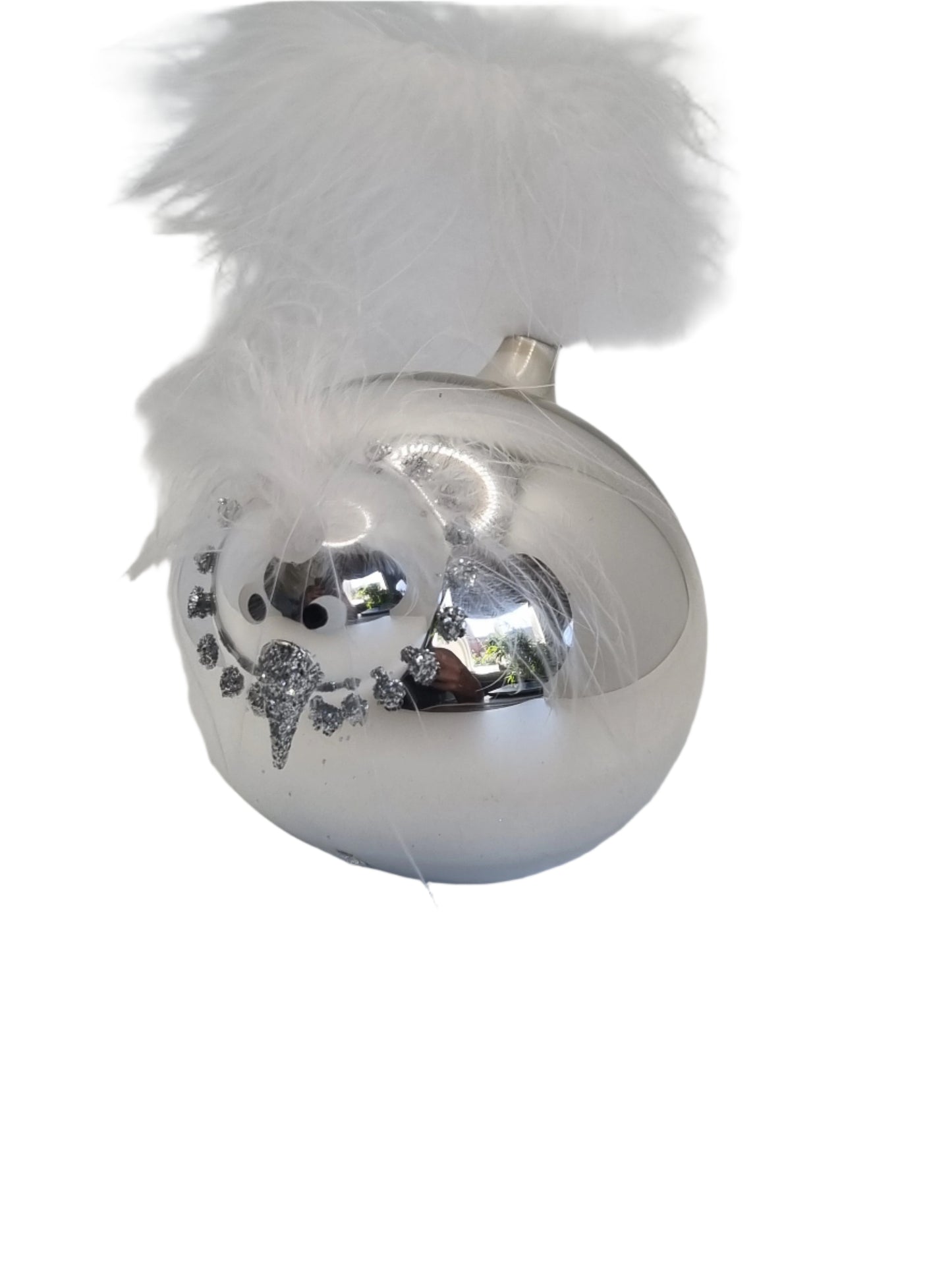 European Glass Christmas ornament of a Feb 2025