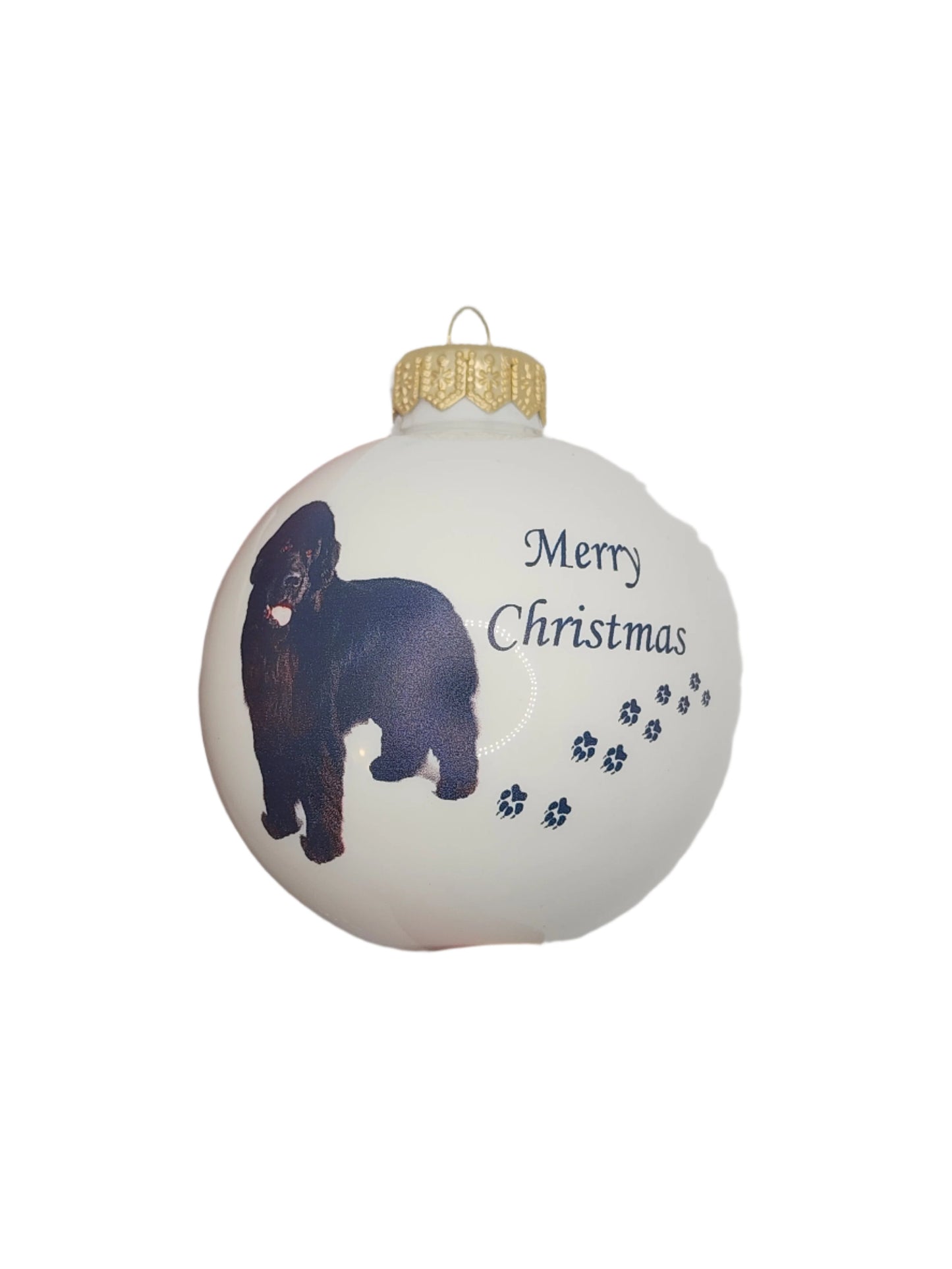 Baubles | Merry Christmas Dog (F)