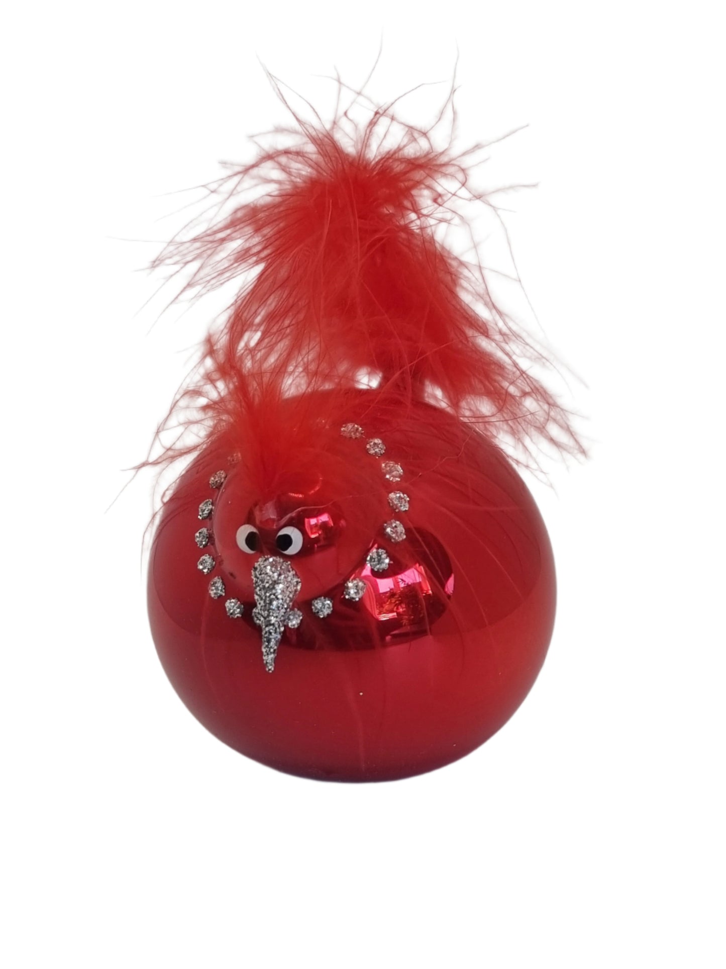 European Glass Christmas ornament of a Feb 2025