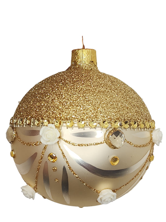 Christbaumkugel | Golden (L)