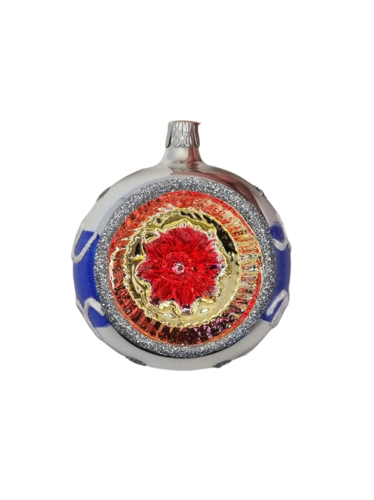 European Glass Christmas ornament of a Feb 2025