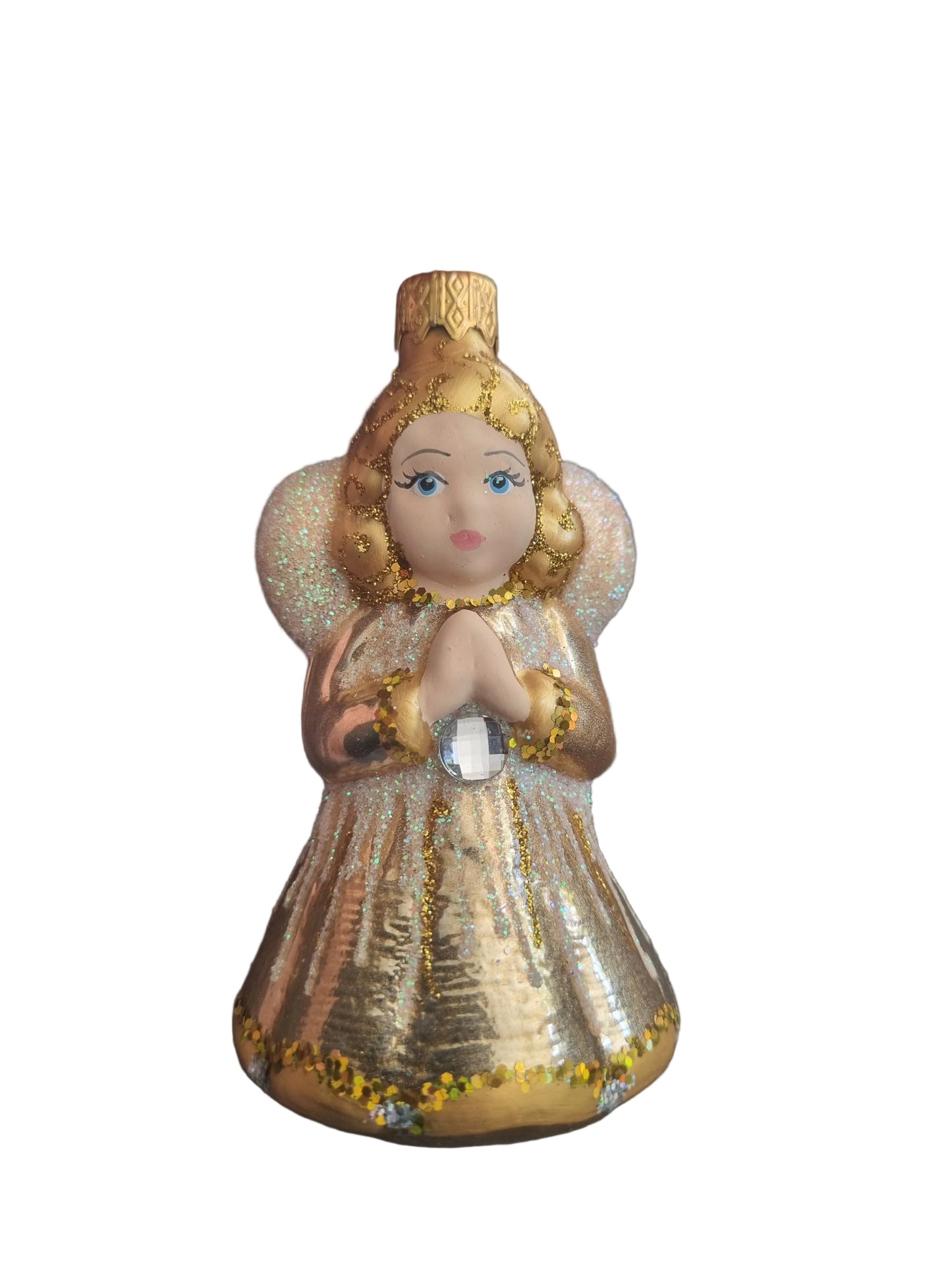 Small glass angel figurine 