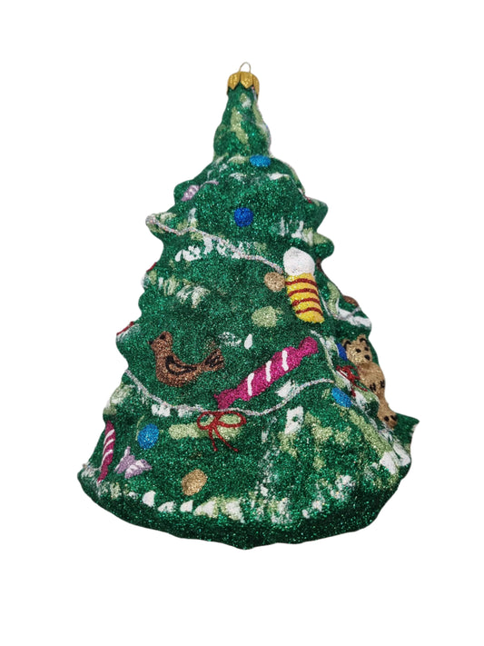 European Glass Christmas ornament of a Test