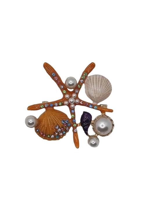 European Glass Christmas ornament of a July | Brooch V (Copy)