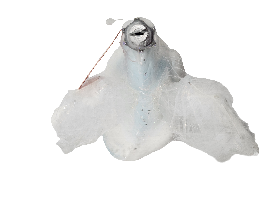 European Glass Christmas ornament of a Dragon (Z)